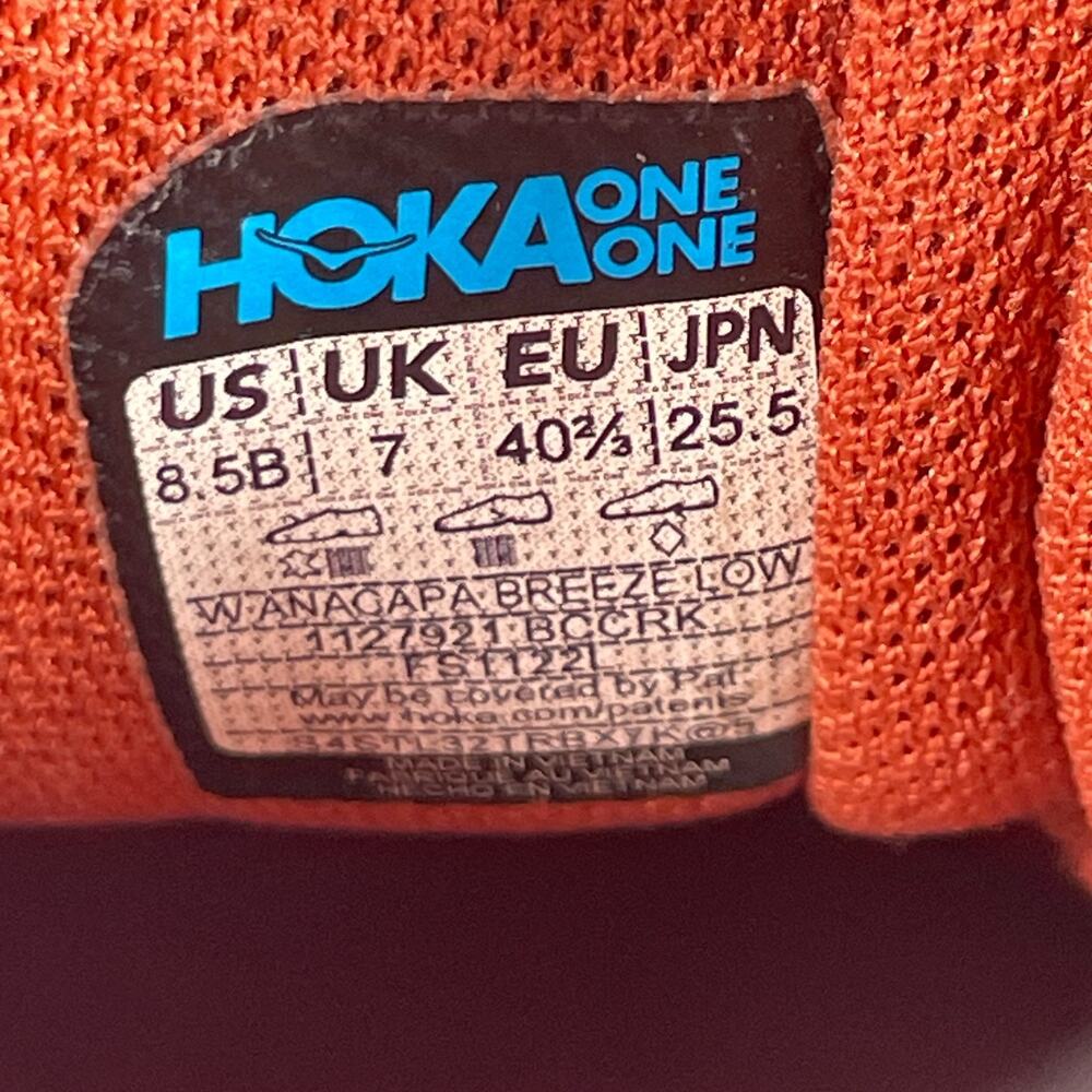 Hoka One One Women's Rust Pink Athletic Shoes - Picture 9 of 9
